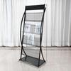 WEZHO Mobile Floor-Standing Periodical Rack