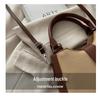 Casual Solid Color Women's Crossbody Bag - New Fashion Versatile Color Block Handbag