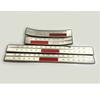 Car Stickers Ornament Stainless Steel Pedal Door Scuff Plate Cover Threshold External Trim For Nissan Qashqai J11 2016 2017 2018