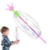 new Rainbow Magic Stick Wand LED Bubble Colorful Luminous Toy Flashing Wand Stick Toy Kids Toys New Year Party Favors