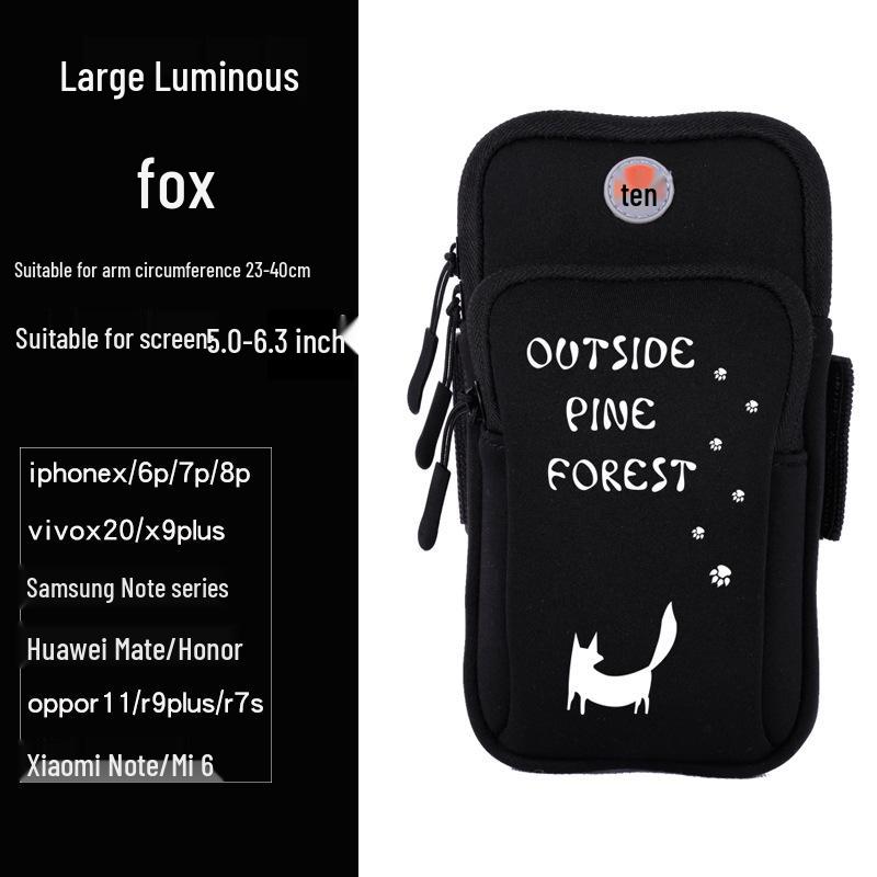 Waterproof Unisex Running Armband - Lightweight Sports Wrist Phone Pouch