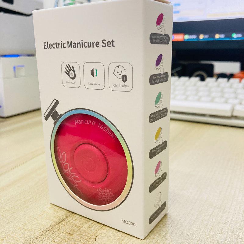 Electric Nail Grinder for Kids & Adults: Mani-Pedi Tool