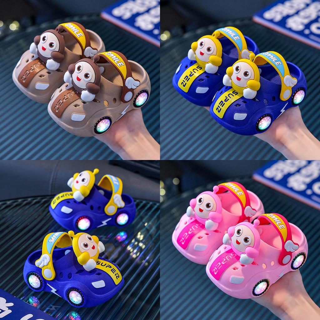 Kids Eggy Party Playground Pvc Indoor Nonslip Slippers For Boys And Girls Summer