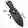 Knife Sheath Top-grain Cowhide Knife Sheath Outdoor Straight Knife Sheath Knife Case Pocket Sheath for Fixed Blade