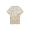 Li-Ning Mickey Series Casual Sports Allover Print Round Neck T-Shirt Unisex Tops Khaki AHSS273-1
