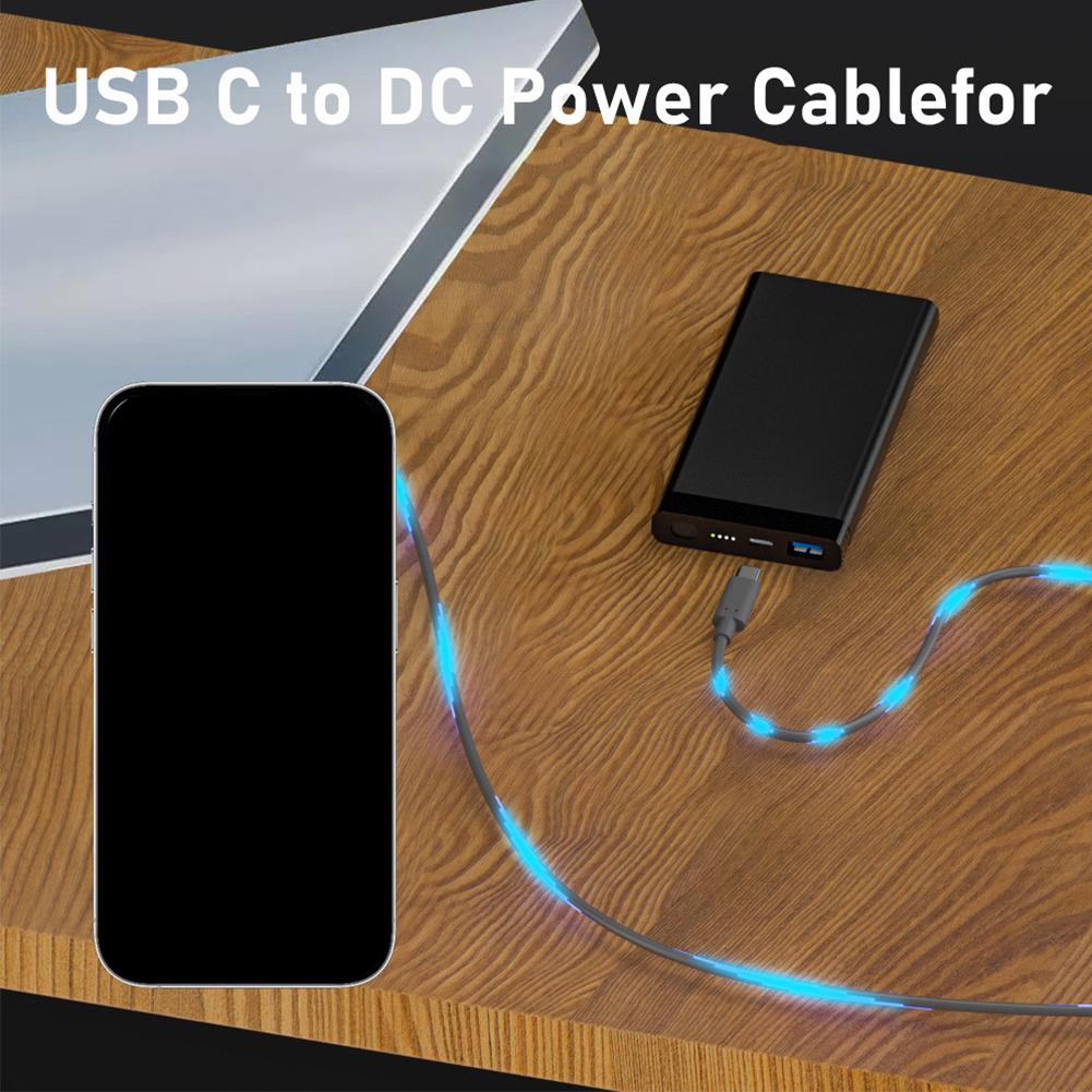 Type-C To DC Fast Charging Power Cable For Starlink Mini Outdoor Waterproof 20V 2/3/5m USB C to DC Power Cable For Starlink Mini