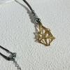 Fashionable Adjustable Metal Cage Necklace Crystal Holder Pendant Neckchain For Men Women Stylish Jewelry Accessories