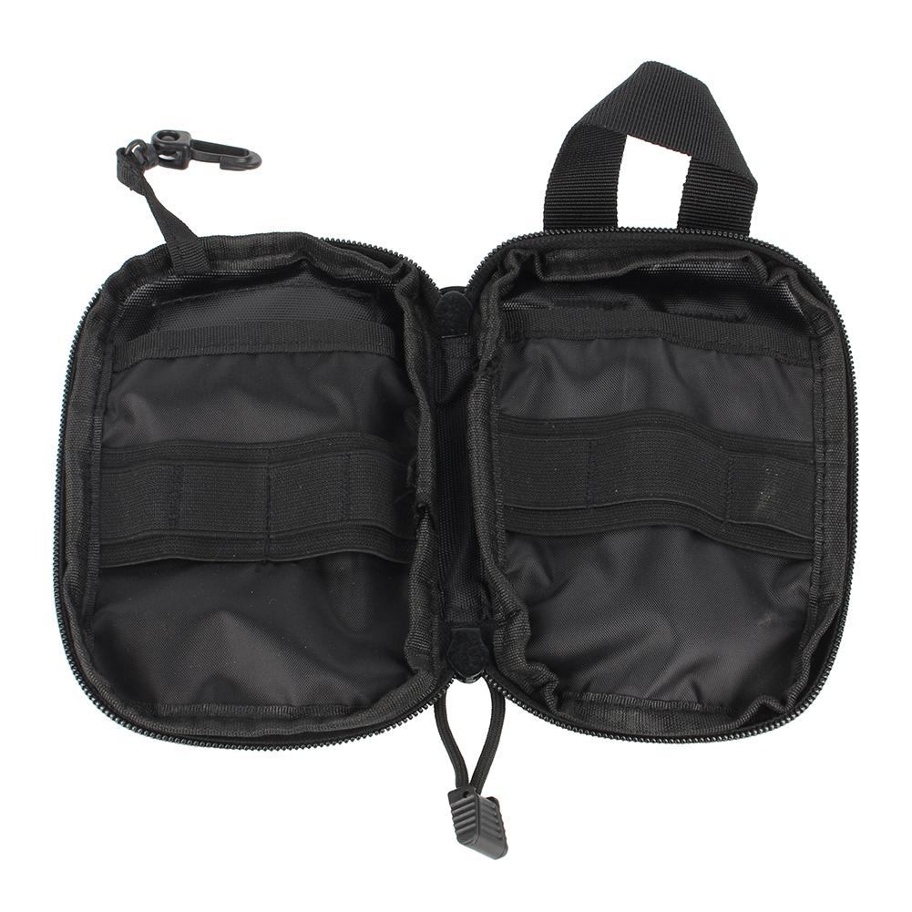 

Уличная портативная многофункциональная медицинская сумка для экстренной помощи, мини-поясная сумка для аксессуаров(черный) чёрный