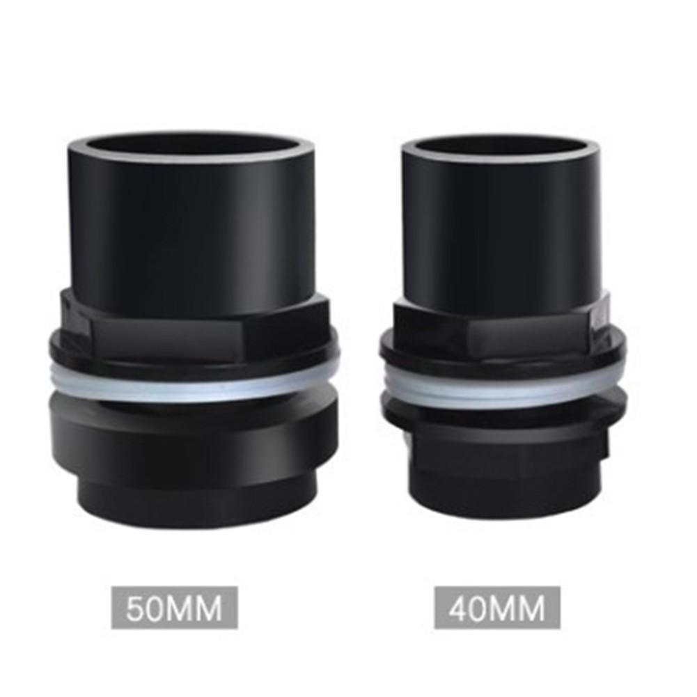 Tank Connector Joint For Fish Pond Filter Pipe Hose Connector PVC