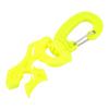 1Pc Outdoor Scuba Diving Double BCD Low Pressure Hose Clip Holder with Snap Hook Buckle(Green)