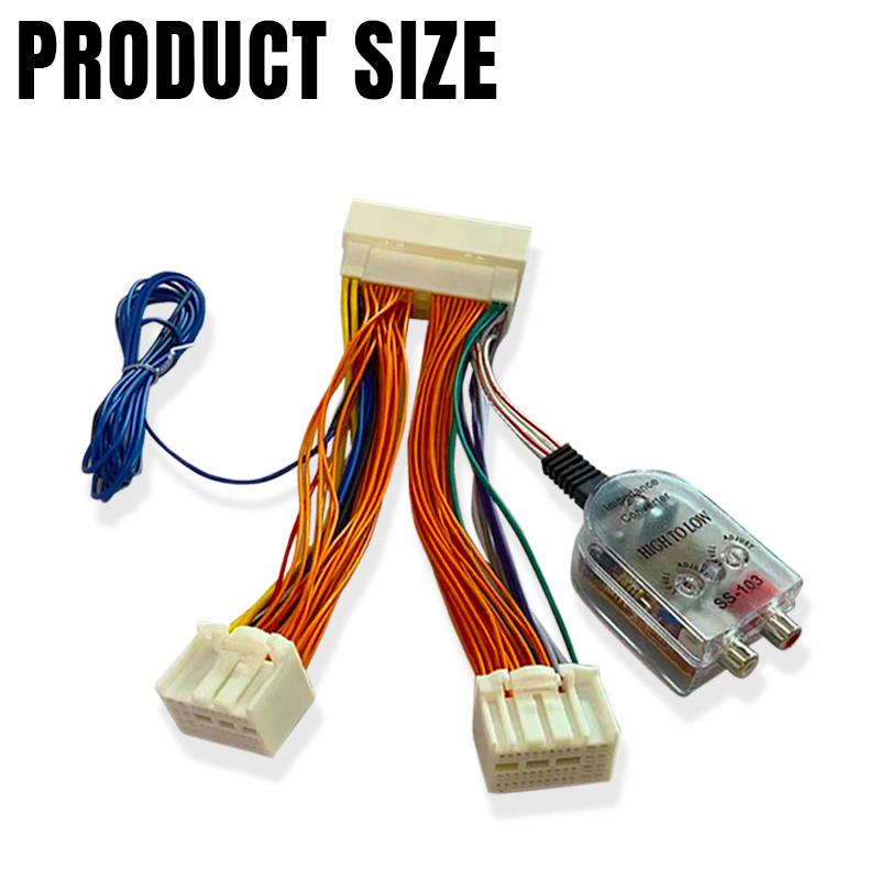 Factory Radio Add A Subwoofer Amplifier Plug Play Car Forte Optima Rio Soul Sportage For Hyundai Elantra Tucson Venue Sonata Kia 1PC