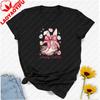 Howdy Easter Western Coquette Easter Bunny Cowgirl Aesthetic Retro Graphic T Shirts Oversized T Shirt Unisex Clothes Gothic Tops