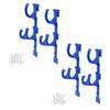 Pool Pole Hook Anti-Rust Easy Install Pool Pole Hanger Pool Accessories Holder for Pool Telescoping Pole Vacuum Hose Skimmer Brushes Garden Tools
