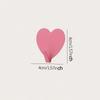 Japanese Hooks Heart Shape Key Hook Stainless Steel Sticky Holder Self Adhesive Wall Sticker Holder Child Room Decor