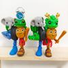 Creative Mini Diy Italian Brainrot Figurine Toys Cute Disassembly Assembly Fusion Model Desk Ornaments  Children Birthday Gift