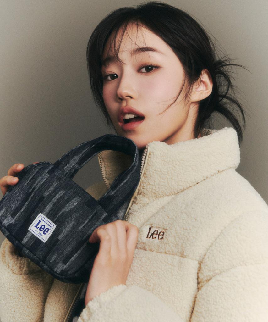 Lee Denim Mini Bowling Bag Indigo Medium