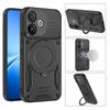 Magnetic Case For Vivo V60 Lite 4G / V60 Lite 5G Shockproof TPU + PC Phone Back Cover with Kickstand