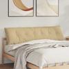 Back Cushion Gray Green 180 X 50 Cm Cord Fabric