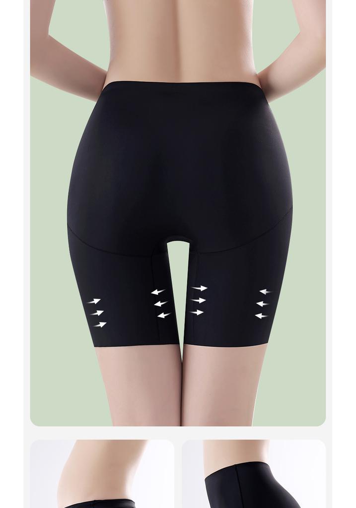 Pantaloni di sicurezza a vita alta in seta di ghiaccio