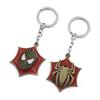 Spider-Man Series Mask Keychain Metal Pendant Creative Keyring for Kids Friends Backpack Jewelry Accessories Gift