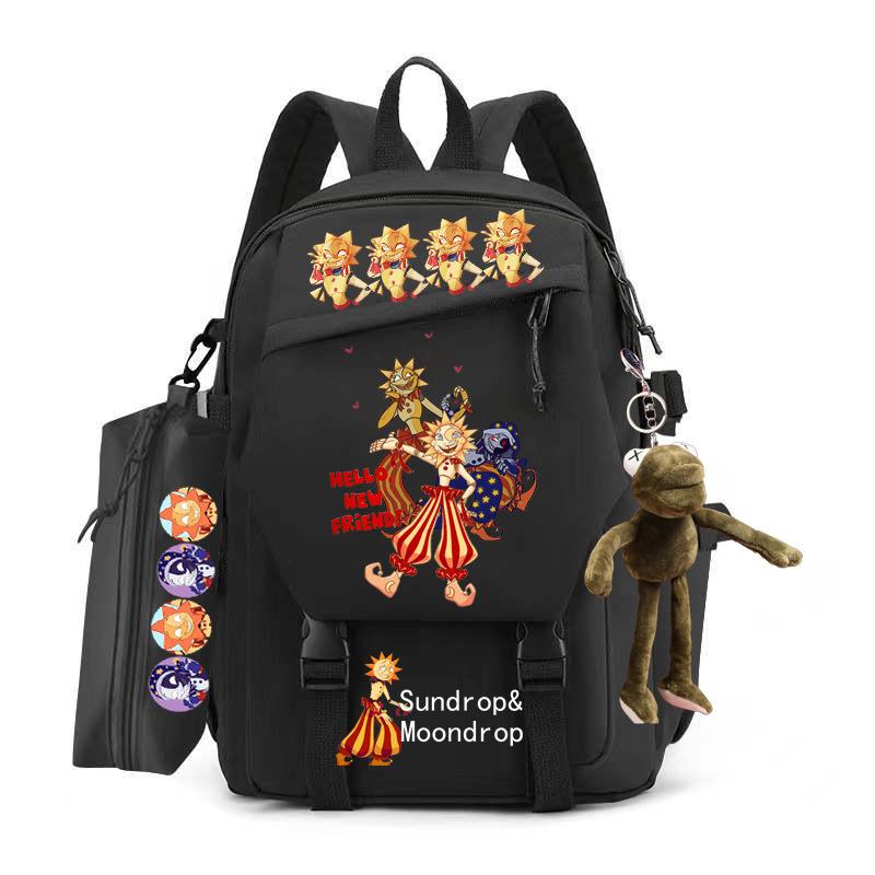 Cross-border new junior high school high-quality large-capacity casual backpack fashionable men's and