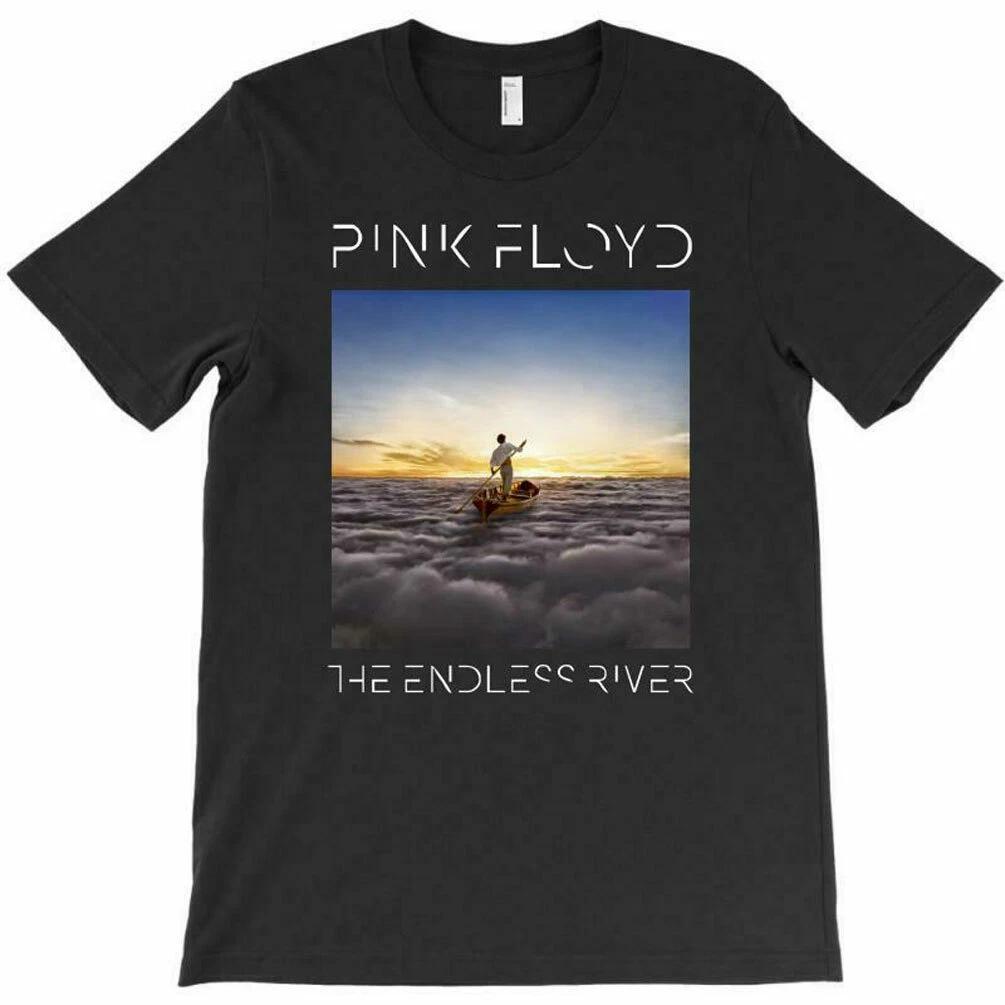 

Official Pink Floyd The Endless River Mens Black 100% Cotton T-shirt Mens Tees Top Pink Floyd Classic Tee S разноцветный