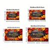 1Pcs Anti Fatigue Kitchen Rug  Fall Maple Leaf Waterproof Non-Slip Thick Cushioned Kitchen Mat Heavy Duty Comfort Standing Mat for Kitchen