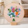 New Diy Handmade Embroidery Material Bag Flower Bouquet Hand Bouquet European Love Lover