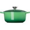Le Creuset Signature Cast Iron Roasting Pan Round 20 Cm Bamboo Green 2.4 L (21177204082430)
