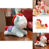 Pony Year Plush Toy With Short Plush For Children Yearend Gift