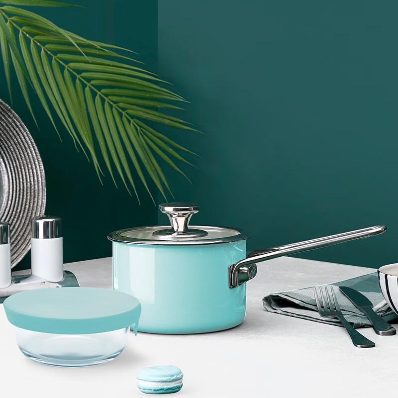 Sohome Stainless Steel Enamel Milk Pot Set