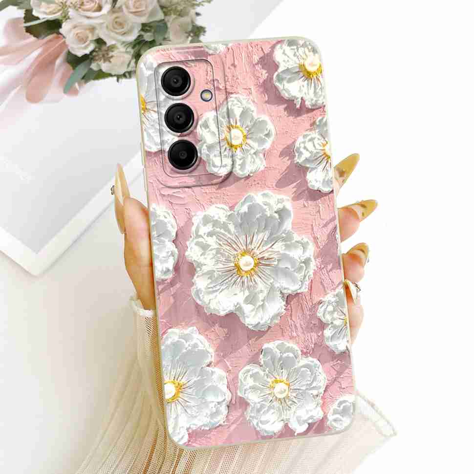 For Samsung A16 Case Silicone Cartoon Pattern Samsung Galaxy A16 5G SM-A166B Phone Case Protective Shell Back Cover Soft Case