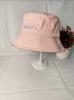 Spring and Summer New Product Letter Embroidery Lightweight Fisherman's Hat Children's Sunshade Sunscreen Couple Basin Hat Men's Thin Versatile