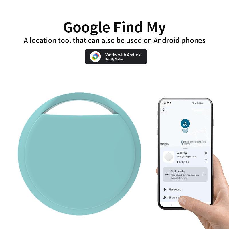 Кроссплатформенный GPS-трекер для животных и устройство против потери для Android white