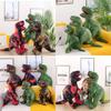 Adorable Dinosaur Plush Toy Soft Cuddly Tyrannosaurus Rex Pillow For Kids Boys Birthday Gift