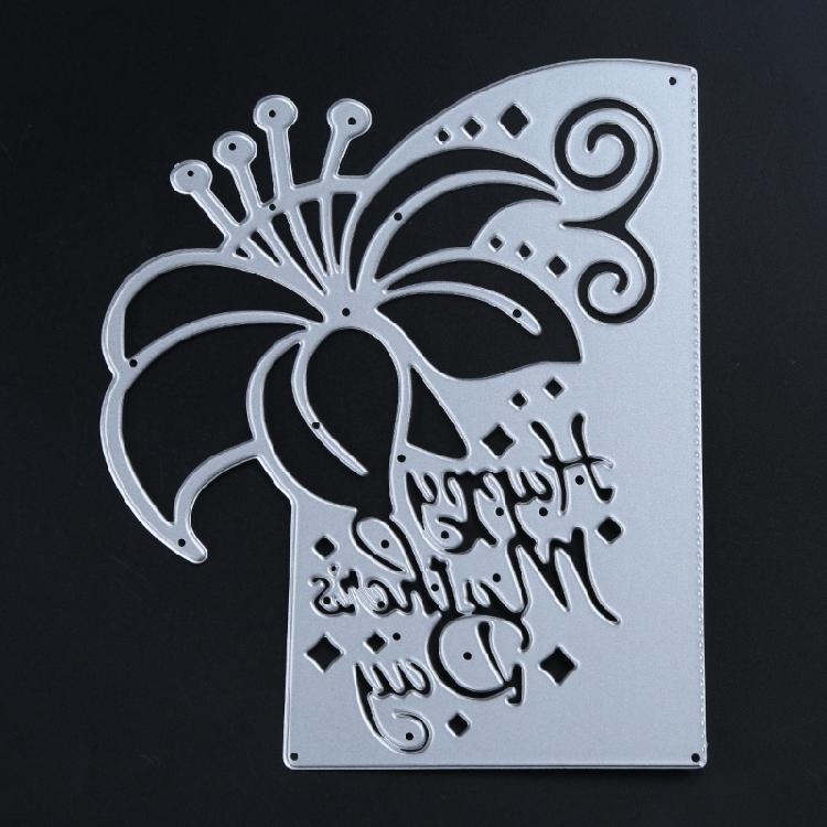 Muttertag Metall-Stanzformen Präge-Schablone Schablone Scrapbooking für Karte