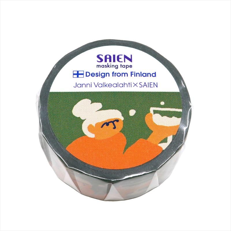 Made in Japan SAIEN Masking Tape Christmas Party 20mm x 5m Roll TR-4067