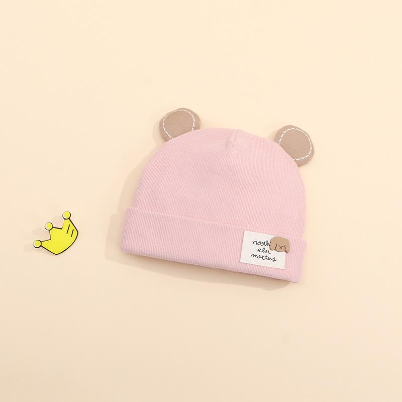 

Newborn Unisex Warm Pullover Hat - Autumn/Winter 44cm / 0-6 months рожевий