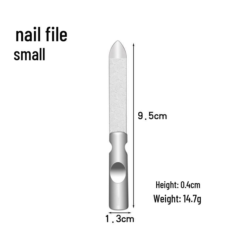 Nail File Grinder and Pedicure Tool Set - Finger and Toe Nail Sanding Strips and Polishers
