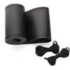 Onerbuy Universal Leather Car Steering Wheel Stitch On Wrap Cover DIY Sewing Breathable And Anti Slip, Maximum For 15-Inch Diameter Car Steering