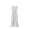 Autumn New European and American Style Fashion Temperament Sexy Beaded Underwear Suspender Dress