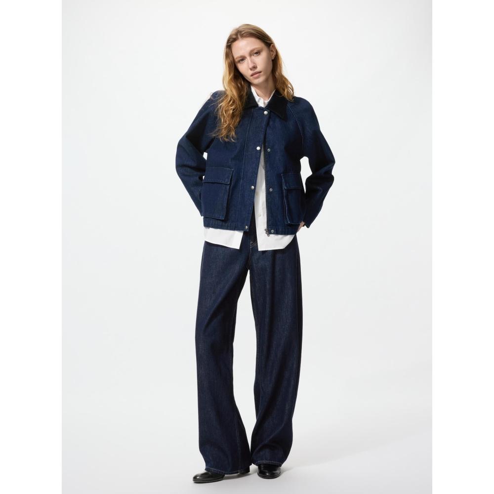 Uniqlo Japan Utility Short Jacket Denim