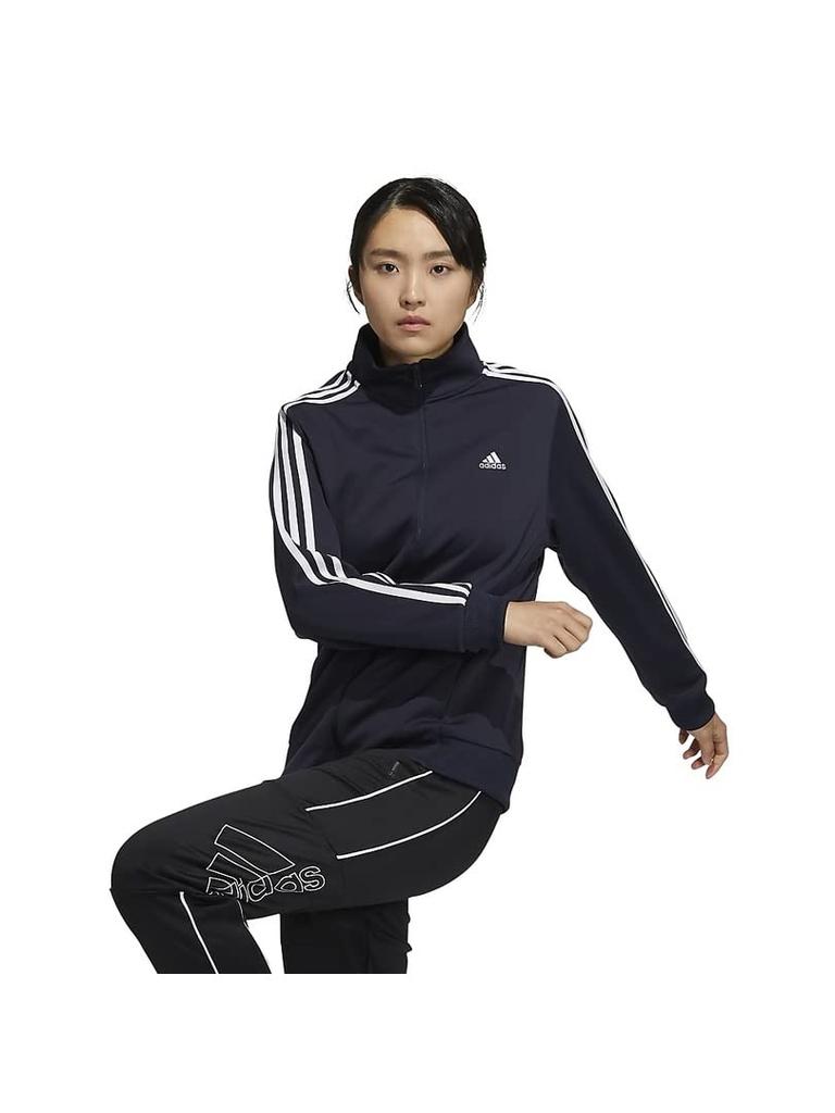 Adidas Legend Ink JIL43 Double Knit Track Top with Size M Women's (H29517) 3-Stripes,