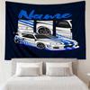 Custom Name Racing Print Tapestry, Backdrop, Easy Setup, Ideal for Bedroom, Office & Living Room, with Aesthetic Wall Hanging Decor.