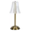 Table Lamp Vintage Cordless Table Lamp 3 Colors Nightstand Light 1200mAh Rechargeable Bedside Lamp