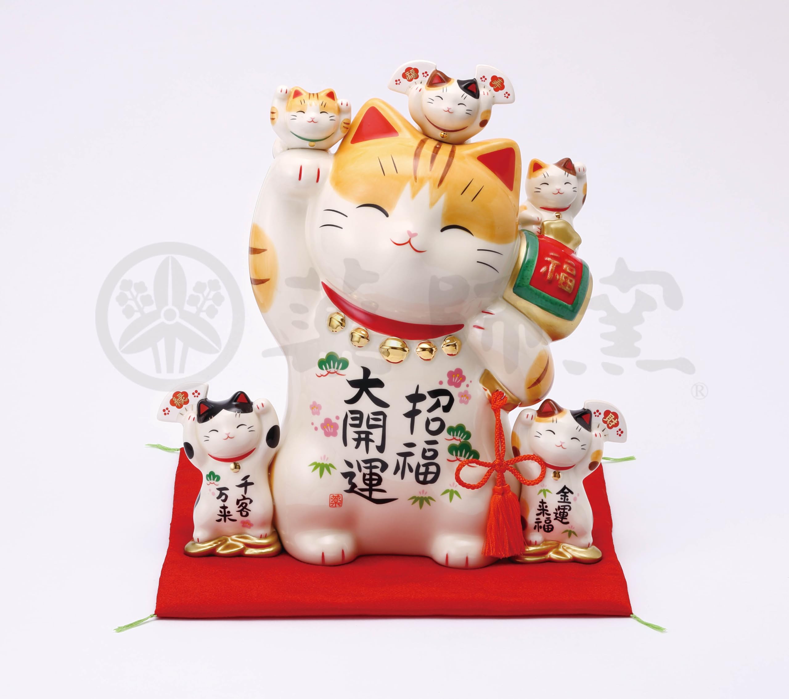 

Замок Энтерпрайз Якуси Килн Красочный На Удачу Размер Манэки-нэко (Оверсайз 9) (Копилка)