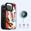 Cute Kinder Surprise Eggs Logo For Magsafe Magnetic Phone Case Wireless PC+TPU For IPhone 11 12 13 14 15 16 17 Pro Max Plus