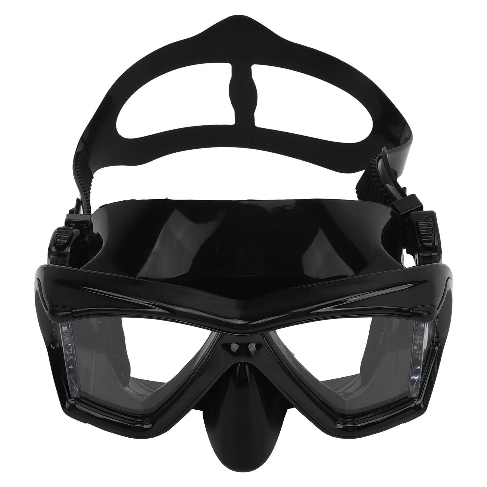 

Маска для снорклинга Водонепроницаемые Защита от запотевания Защита от УФ-лучей Закаленное стекло Очки для снорклинга для