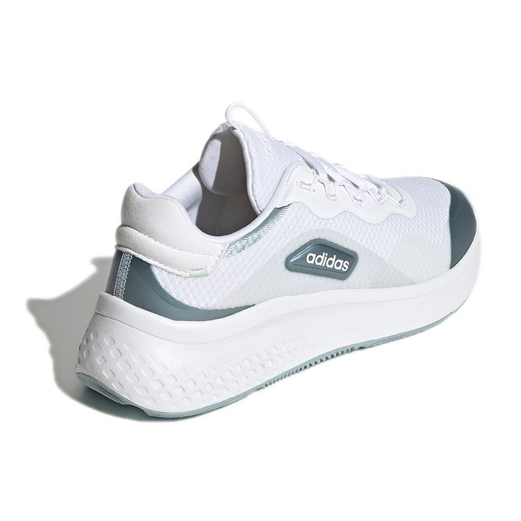 Adidas Neo Primrose Sleek Round Toe Lace-Up Slip-Resistant Durable Low-Top Casual Running Shoes Women sneaker White Blue GY5045