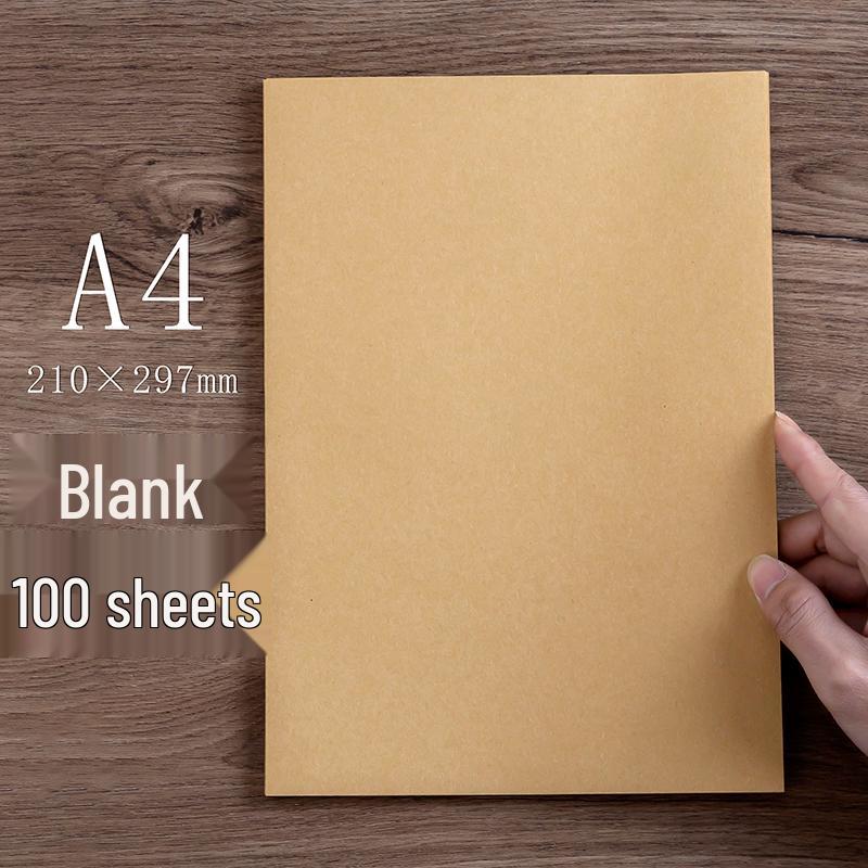 Vintage Wave Love Letter Set - 200 Sheets & Envelopes In Retro Kraft Paper Style